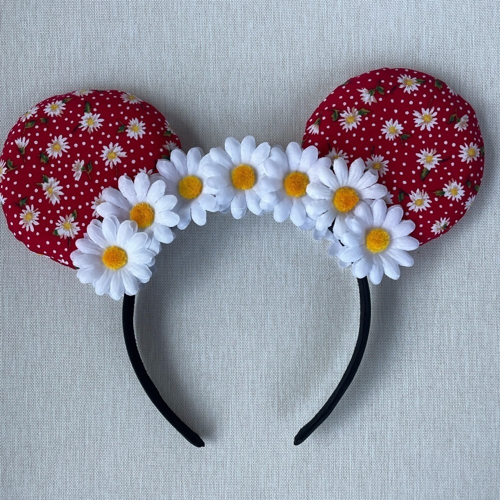 Floral Minnie ears